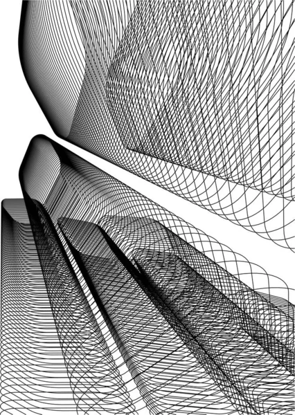 3d mimari sanat, vektör illüstrasyonu