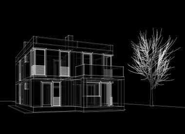 3D mimari sanat, dijital duvar kağıdı