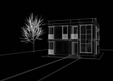 3D mimari sanat, dijital duvar kağıdı