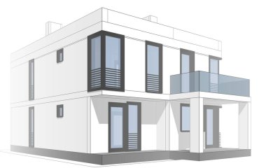 3D mimari sanat, dijital duvar kağıdı