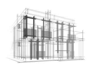 3D mimari sanat, dijital duvar kağıdı