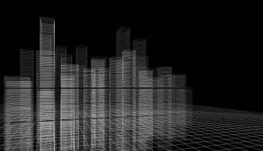 3D mimari sanat, dijital duvar kağıdı