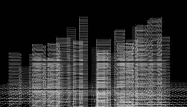 3D mimari sanat, dijital duvar kağıdı