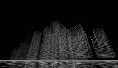 3D mimari sanat, dijital duvar kağıdı