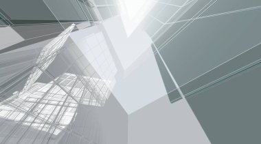 3D mimari sanat, dijital duvar kağıdı