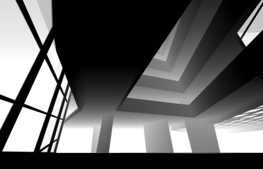 3D mimari sanat, dijital duvar kağıdı