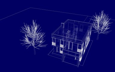 3D mimari sanat, dijital duvar kağıdı