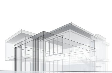 3D mimari sanat, dijital duvar kağıdı