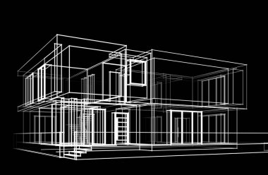 3D mimari sanat, dijital duvar kağıdı