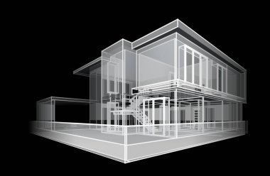 3D mimari sanat, dijital duvar kağıdı