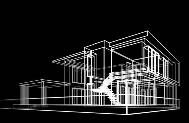 3D mimari sanat, dijital duvar kağıdı