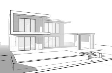 3D mimari sanat, dijital duvar kağıdı