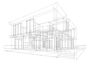 3D mimari sanat, dijital duvar kağıdı