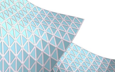 3d mimari sanat, vektör illüstrasyonu