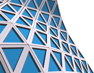 3d mimari sanat, vektör illüstrasyonu