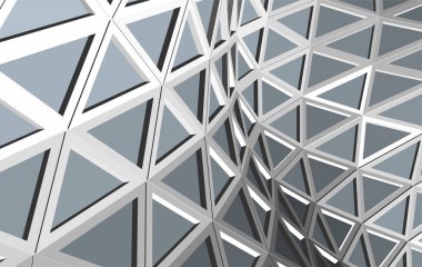 3d mimari sanat, vektör illüstrasyonu