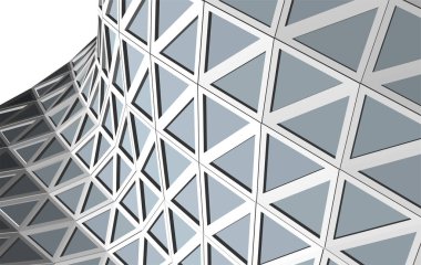 3d mimari sanat, vektör illüstrasyonu
