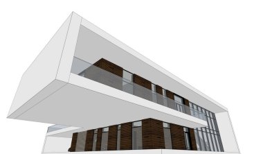 3D mimari sanat, dijital duvar kağıdı