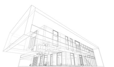 3D mimari sanat, dijital duvar kağıdı