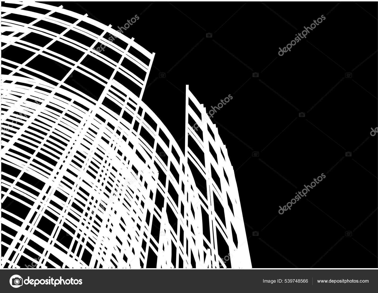 Architectural Art Vector Illustration Stock Vector by ©YuriyA 539748566