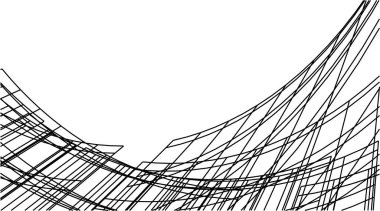 3d mimari sanat, vektör illüstrasyonu