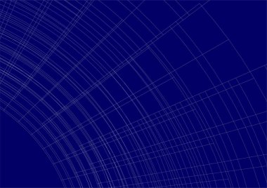 3d mimari sanat, vektör illüstrasyonu