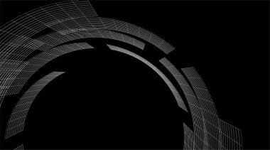 3d mimari sanat, vektör illüstrasyonu