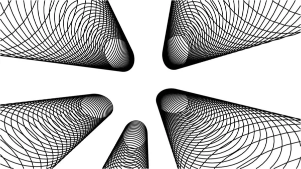 3D建筑艺术 矢量图解 — 图库矢量图片