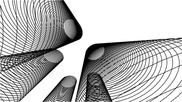 3D建筑艺术 矢量图解 — 图库矢量图片