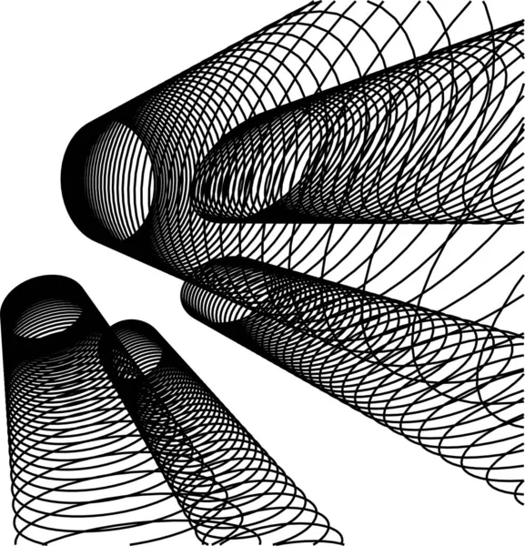 3D建筑艺术 矢量图解 — 图库矢量图片