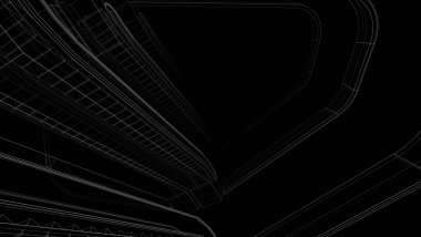 3D mimari sanat, dijital duvar kağıdı