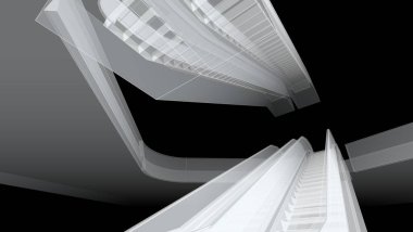 3D mimari sanat, dijital duvar kağıdı