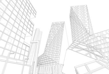 3D mimari sanat, dijital duvar kağıdı