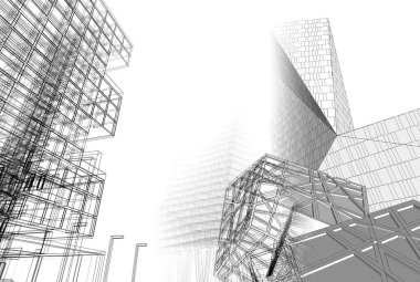 3D mimari sanat, dijital duvar kağıdı