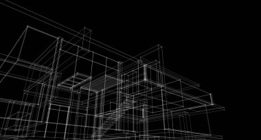 3D mimari sanat, dijital duvar kağıdı