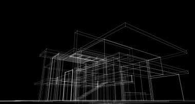 3D mimari sanat, dijital duvar kağıdı