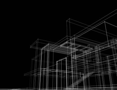 3D mimari sanat, dijital duvar kağıdı