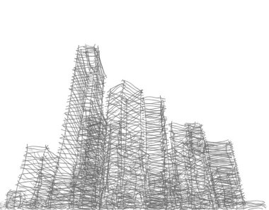 3D mimari sanat, dijital duvar kağıdı