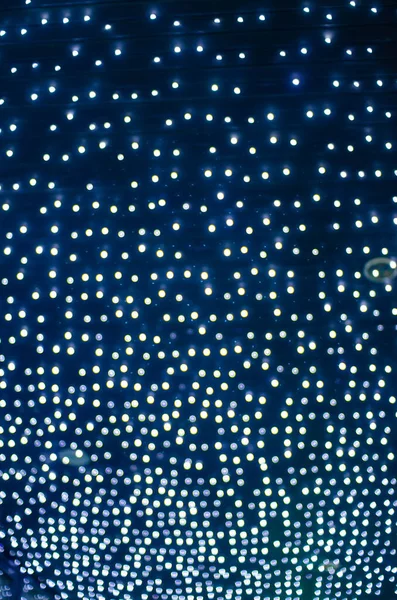 defocused night shot of festive bokeh lights 