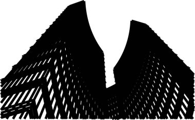 soyut mimari duvar kağıdı, modern tasarım arka planı