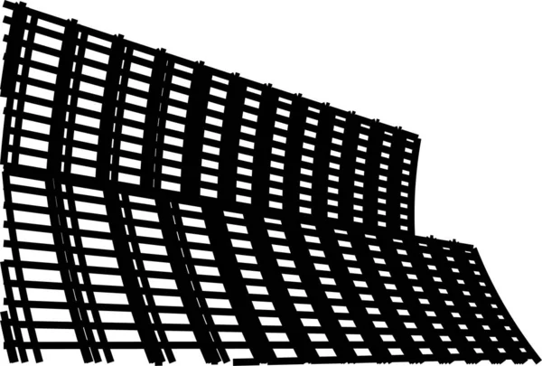 Abstrakt Arkitektonisk Tapet Modern Design Bakgrund — Stock vektor