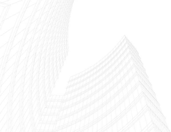 Abstrakcyjna Tapeta Architektoniczna Nowoczesne Tło Projektowe — Wektor stockowy