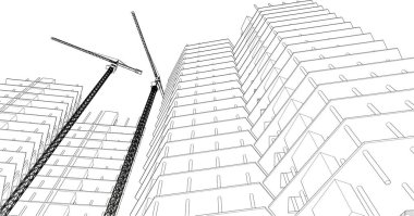 3D mimari sanat, dijital duvar kağıdı