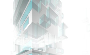 3D mimari sanat, dijital duvar kağıdı