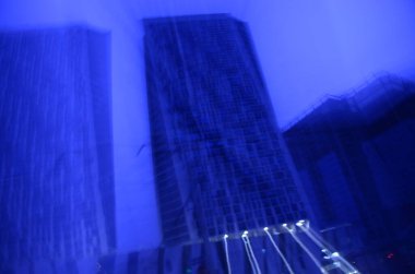 gece şehrinin soyut arka planı