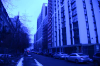 gece şehrinin soyut arka planı