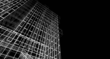 soyut mimari duvar kağıdı, dijital arkaplan