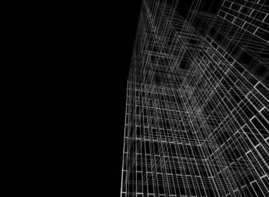 soyut mimari duvar kağıdı, dijital arkaplan