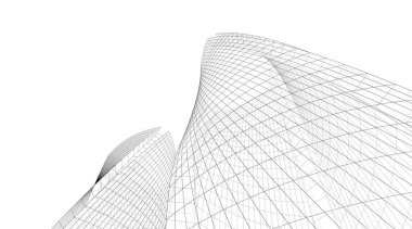 soyut mimari duvar kağıdı, dijital arkaplan