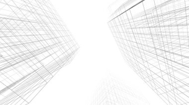 soyut mimari duvar kağıdı, dijital arkaplan